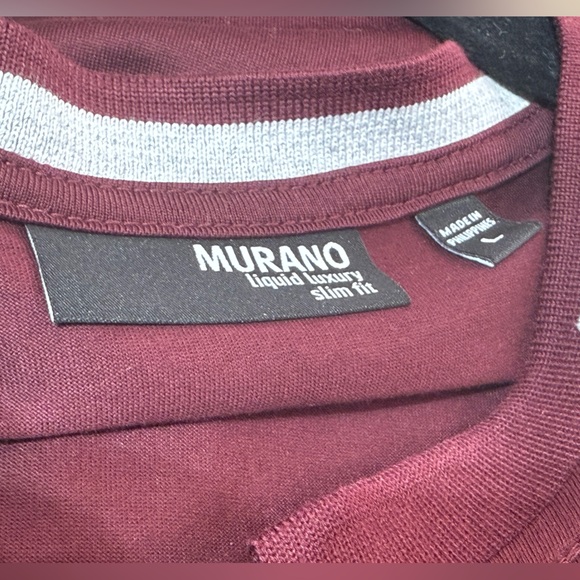 Murano liquid Luxury slim fit Large 100% cotton NWT - Picture 3 of 5